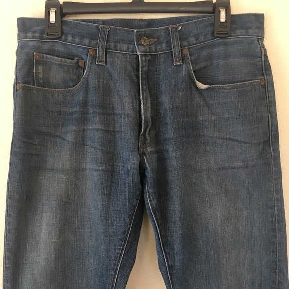 Low Rise Straight Fit Jeans - Picture 3 of 8